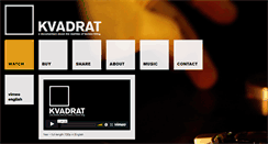 Desktop Screenshot of kvadratmovie.com